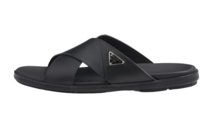 Ciabatte Incrociate Pelle