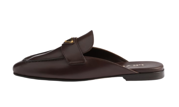 Ciabatte Pelle Marrone Scuro Ciabatte Pelle Marrone Scuro