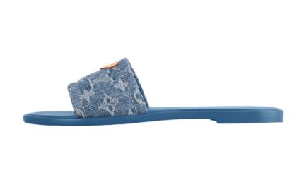 Lily Mules Bassi Blu