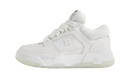 Mesh and Leather Sneakers