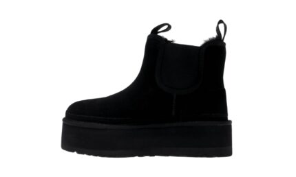 Neumel Platform Chelsea nero (donna)