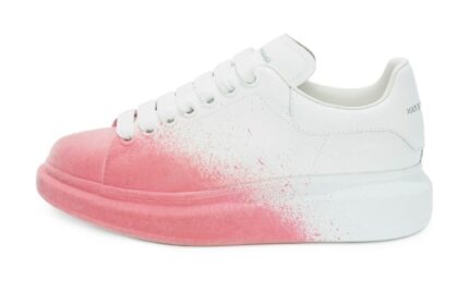 Oversize Bianco Rosa Velvet Spray (donna)