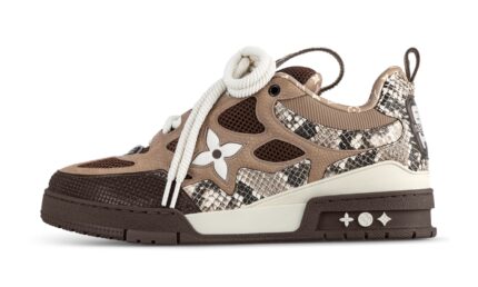 Skate Brown Snakeskin