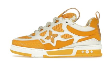 Skate Sneaker Giallo Bianco