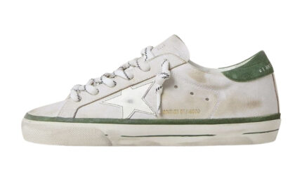 Stella in pelle bianca Super-Star LTD