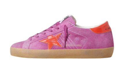 Super-Star Fucsia Con Dettagli Arancio Fluo