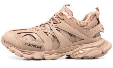 Track lace-up sneakers