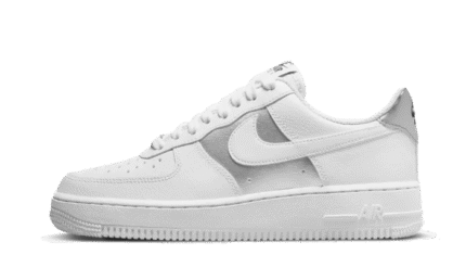 White Metallic Silver