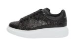 Women's Glitter Oversized Sneaker in Black